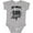 AC-Heather Grey, variant on My Uncle Was So Amazing God Made Him an Angel Boys or Girls Baby Bodysuit