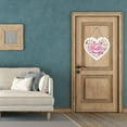 thumbnail image 5 of Pedty 1X Door Hanger,Mother's Door Front Happy Sign Day Heart-Shaped Sign Creative Welcome Home Decor, 5 of 8