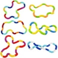 thumbnail image 1 of duomi-6 Pcs Tangles Fidget Toys Tangles Fidget Tangles Relax Therapy Stress Relief Feeling Winding Toy (A), 1 of 4