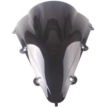MPW Double Bubble Black Windscreen For Yamaha YZF-R1 2007-2008