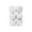 White, variant on Kbndieu 6Pcs White Christmas Balls Ornaments Set 2.36" Christmas Tree Ornaments Shatterproof Hanging Balls Christmas Decorations for Xmas Tree Wreath Garland Holiday Indoor Party
