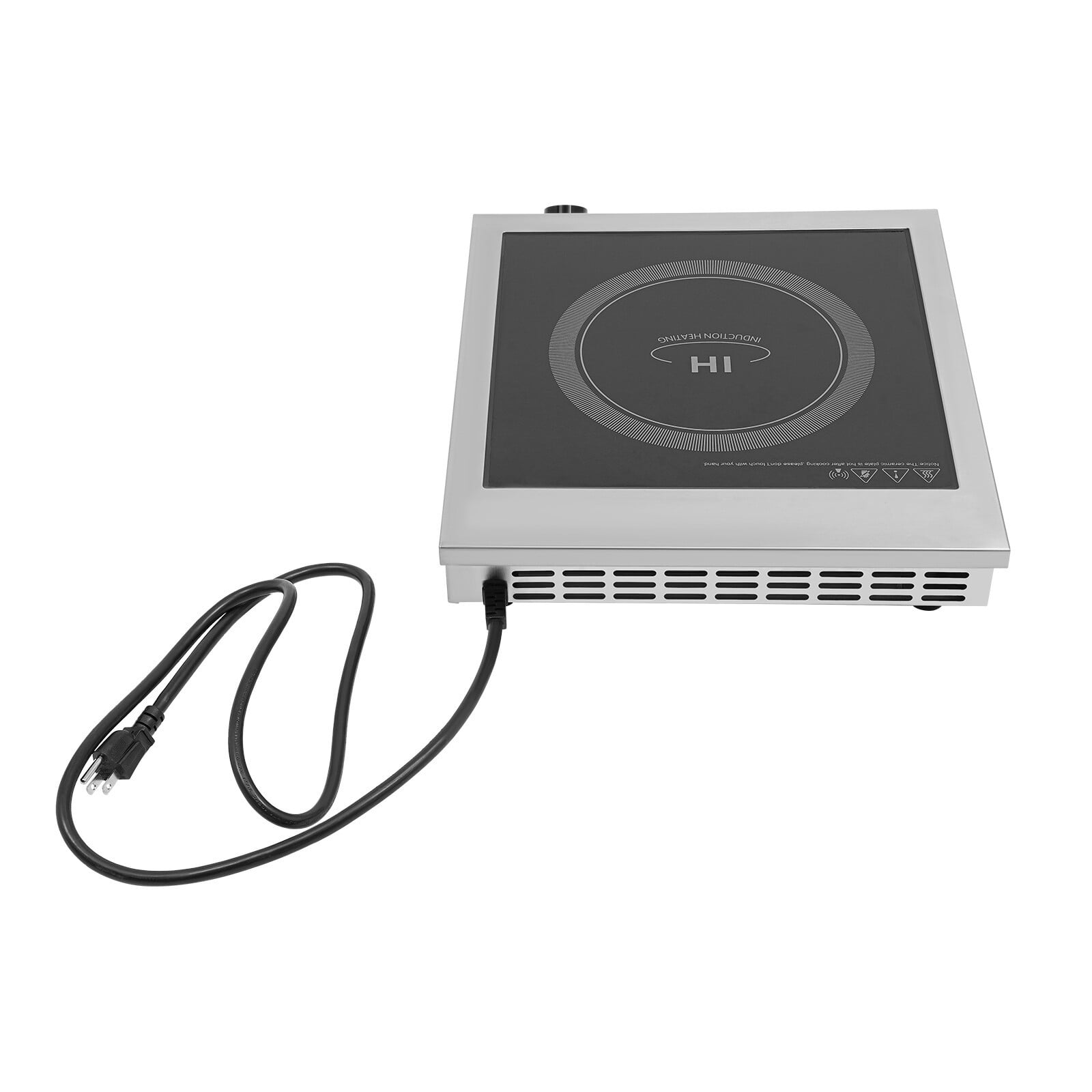 Commercial Induction Cooktop Induction Cooker Electric Hot Plate LED Display 3500W Portable Electric Induction Stove with 9.06 Inch Heating Plate