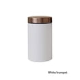 thumbnail image 3 of Yuarrent Juego de 3 uds de botes de Metal para té y café, botellas de almacenamiento, caja de latas selladas de hierro galvanizado, accesorio Almacenamiento y organización del hogar Blanco/Pequeño Yuarrent HA066726-04, 3 of 6