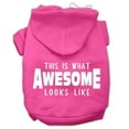 thumbnail image 5 of Pet Dog  Cat Hoodie Screen Printed, "This Is What Awesome Looks Like", 5 of 11
