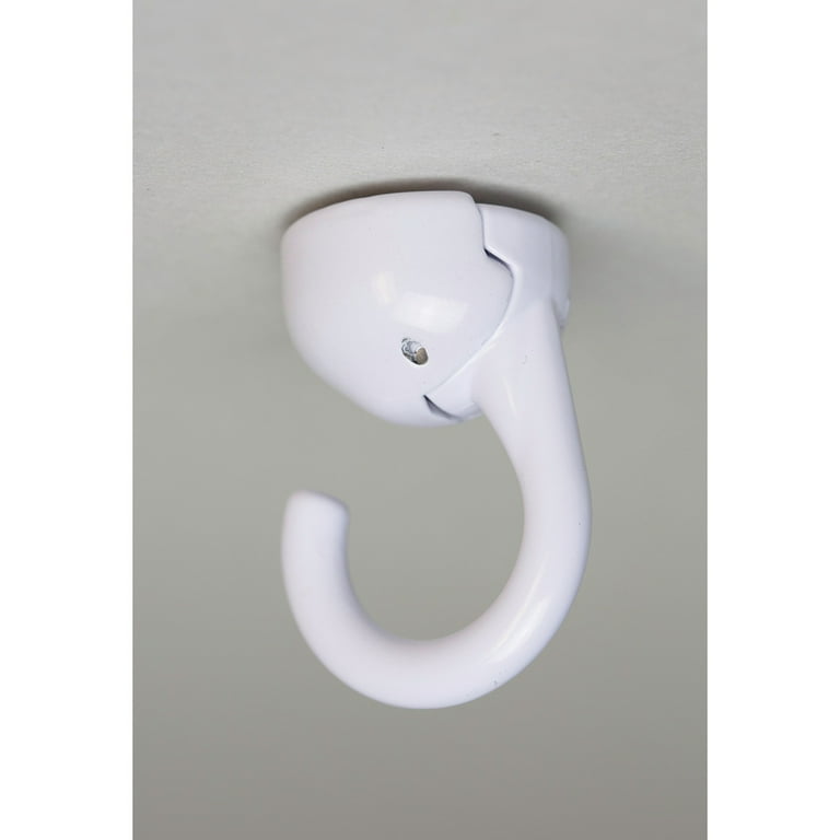 Indoor/Outdoor Elephant Ceiling Hook in White Indoor/Outdoor Elephant Ceiling Hook in White
