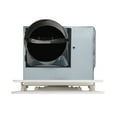 thumbnail image 3 of Broan-Nutone 3018487 80 CFM Roomside Series 1.5 Sones Bathroom Exhaust Fan with Light, White, 3 of 5