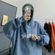 thumbnail image 3 of Sudadera con capucha estampada azul estilo hip hop para hombre, sudadera negra para hombre, sudadera con capucha, oferta de bienvenida, holgada, nueva, de alta calidad, de una pieza, 3 of 5
