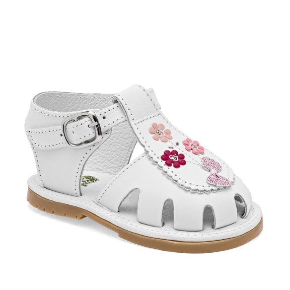 SANDALIA PLANA KIDS SOFI BLANCO 44349