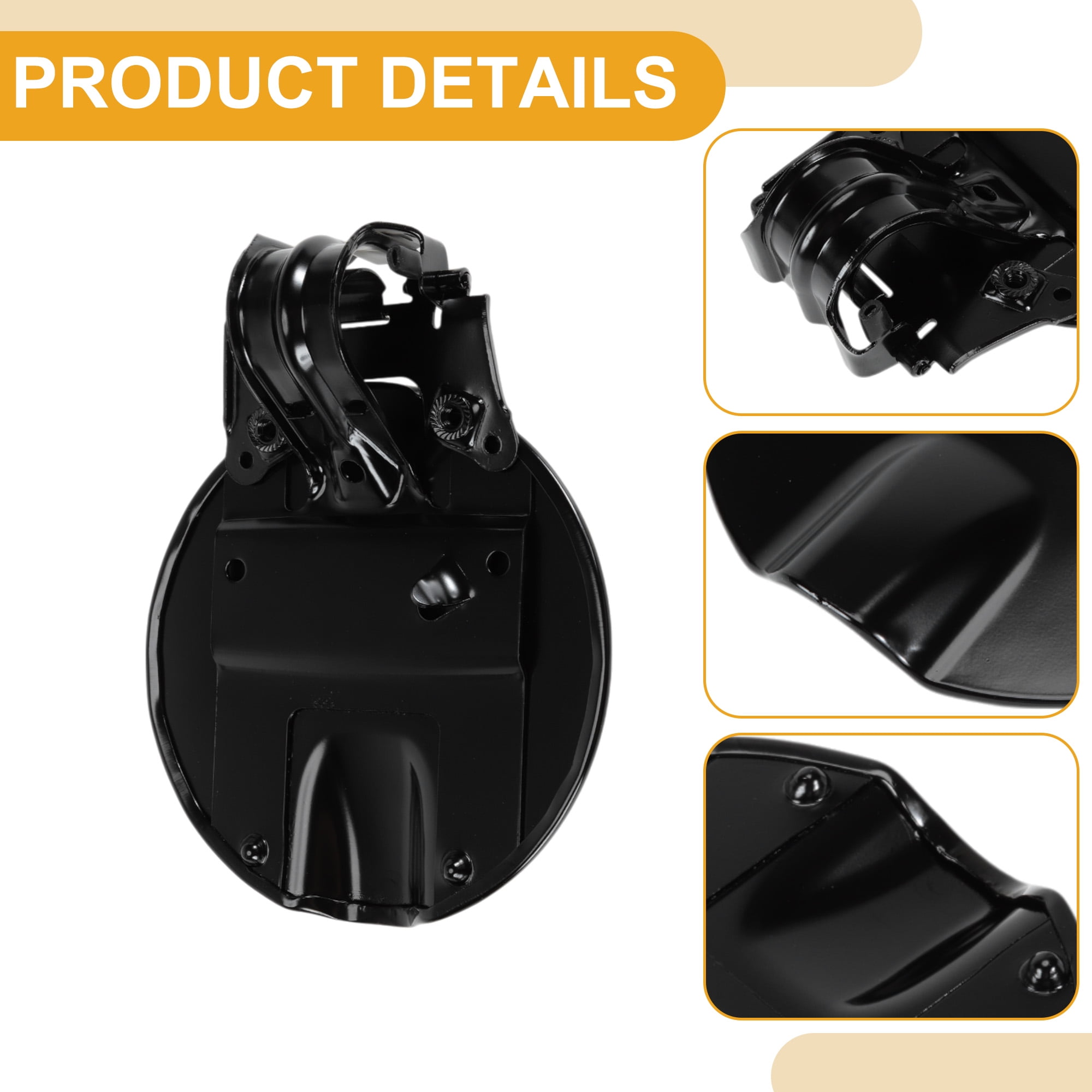 Unique Bargains Fuel Tank Door Cap for Chevy Colorado 2004-2012 Fuel Filler Flap Cover