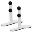 thumbnail image 1 of KAKOWELY table pegboard Holder 2pcs Table Pegboard Holder Pegboard Panel Display Stand Pegboard Accessories Pegboard Display Feet Pegboard Table Fixing Brackets, 1 of 5