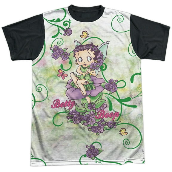 Betty Boop Flower Fairy Unisex Adult Halloween Costume Sublimated T Shirt