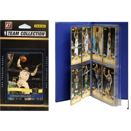 C&I Collectibles NBA Charlotte Bobcats Licensed 2010-11 Donruss Team Set Plus Storage Album O/S