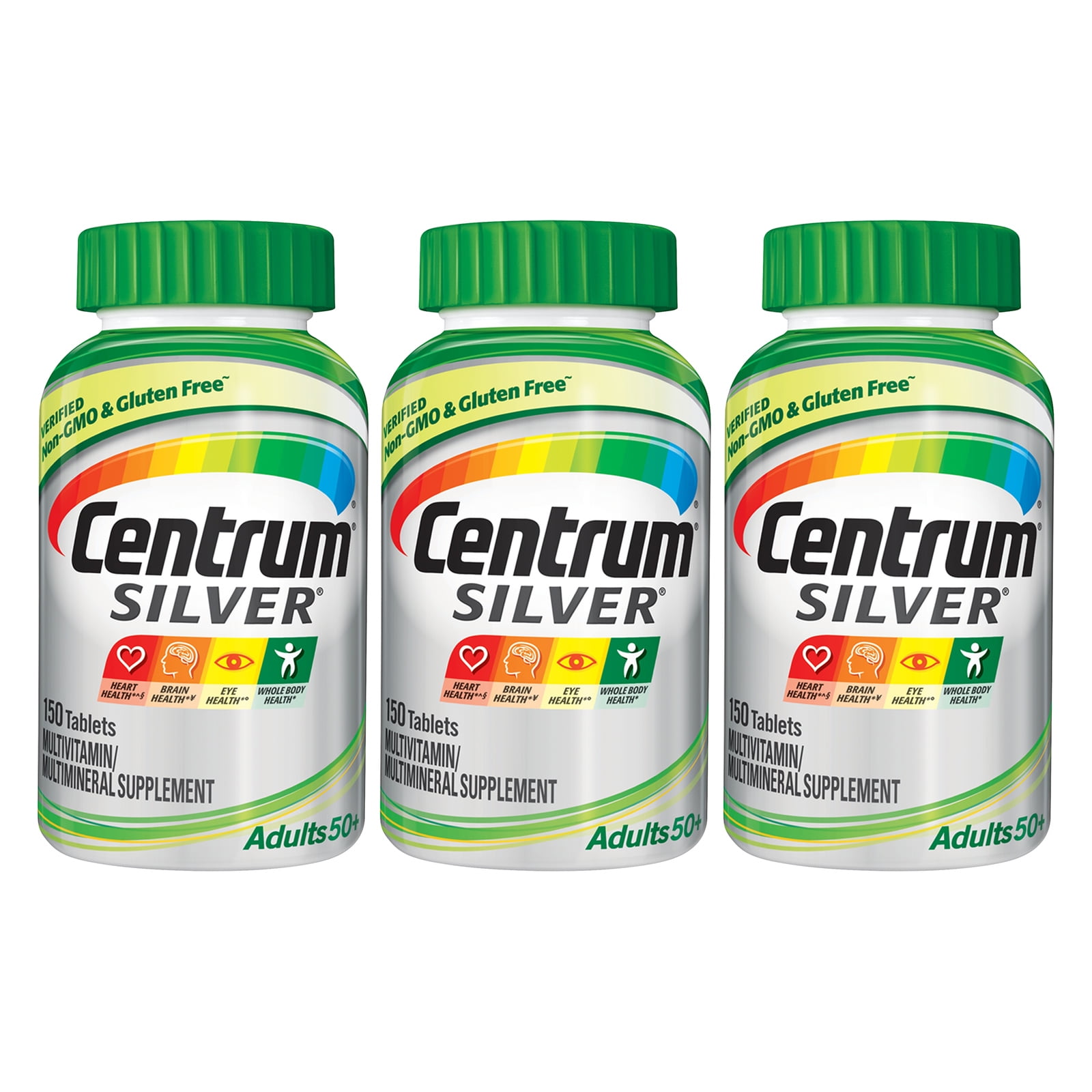 Centrum Silver Adult 50+ Multivitamin Tablets, 100 13 Essential