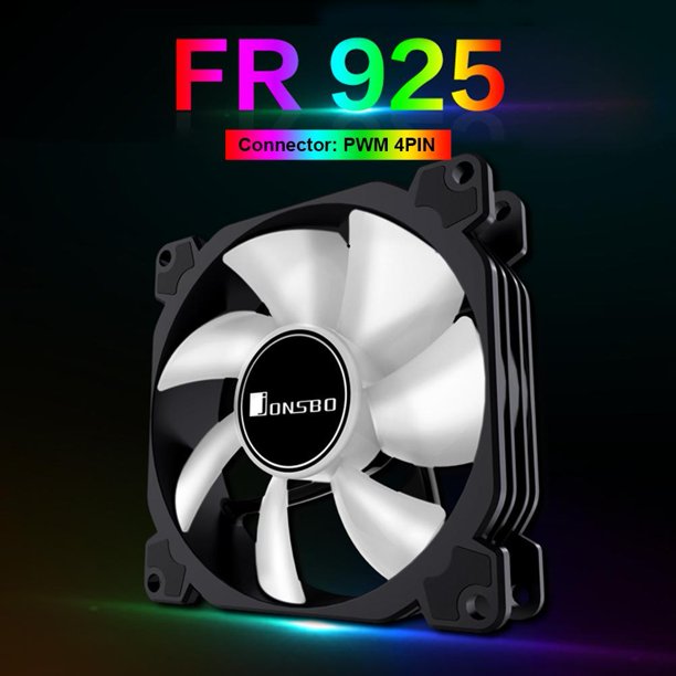 JONSBO FR-925 ARGB CPU PC Case 3Pin Cooler Fan Computadora de escritorio PWM Disipador de calor Hugtrwg Para estrenar