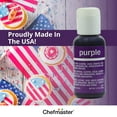 thumbnail image 6 of Chefmaster Liqua-Gel Food Color 0.70 Ounce - Purple, 6 of 7