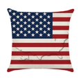 thumbnail image 1 of Fundas de cojín del 4 de julio con diseño de bandera patriótica y estrellas, decoración para sofá, dormitorio y hogar., 1 of 6