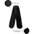thumbnail image 3 of Womens Faux Fur Collar Scarf Wrap Winter Warm Shawl and Cape Elegant Neck Warmer Party Evening Fur Stole for Ladies, 3 of 3