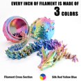 thumbnail image 3 of Filamento para impresora 3D OVVNYXE OVV3D PLA, 1.75 mm, tricolores, 3 of 7