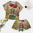 thumbnail image 5 of Plants Vs Zombies Women Pajamas Set Loungewear Sleepwear 2 Piece PJ Sets, 5 of 8