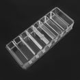 thumbnail image 3 of 8 Slots Acrylic Eyeshadow Organizer Lipstick Stand Cosmetic Makeup Organizer Display Case, 3 of 8