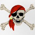 thumbnail image 2 of CafePress - Piratesskull2atrans - Adjustable Unisex Printed Trucker Hat with Mesh Back, 2 of 10