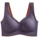 thumbnail image 4 of Sujetador sin costuras Sport Yoga Running Hacer subir Vest Underwire Soft Sleep Ropa interior de mujer, Gris Morado, XL sidaley  AP001300-19B, 4 of 7