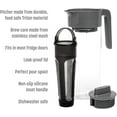 thumbnail image 2 of Cafetière à Infusion Froide, Pichet en Tritan Durable et Incassable, Couvercle Étanche, Grande Capacité avec Filtre en Acier Inoxydable de Luxe, 2,25 Litres, Gris, 2 of 4