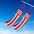 thumbnail image 2 of Windsock, bandera americana, 100 x 15 cm, material de poliéster, 2 of 3