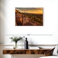 thumbnail image 3 of Elephant Stock Montepulciano Sunset Wall Art - Horizontal Canvas Wall Art - Living Room Wall Decor - Places Canvas - Beige And Orange Decor - 30" x 20", 3 of 8