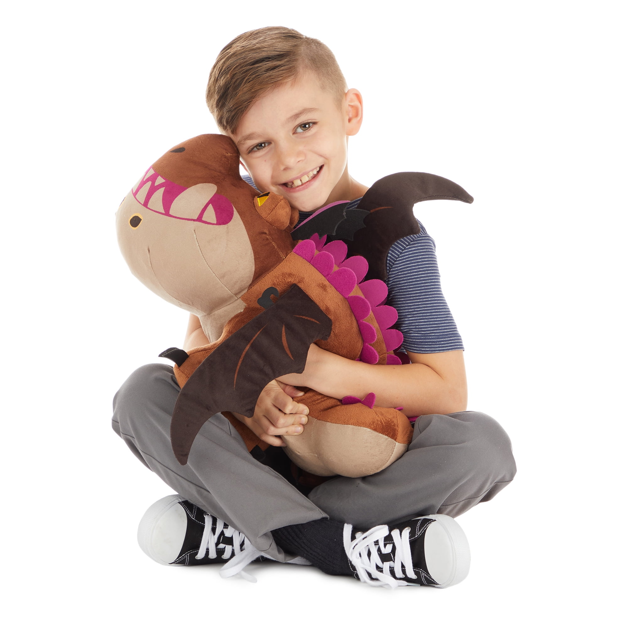 How to Train Your Dragon Meatlug Kids Plush Bedding Cuddle and Decorative Pillow Buddy