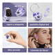 thumbnail image 4 of "Audifonos Inalambricos Auriculares Bluetooth Luz Led Lila ", 4 of 5