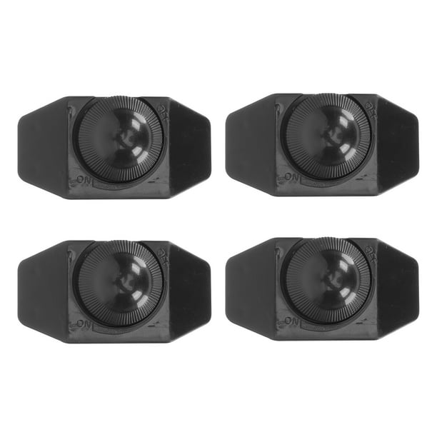 4pcs Interruptores de brillo de la lámpara de escritorio Interruptores de control de la lámpara de mesa Interruptores de intensidad