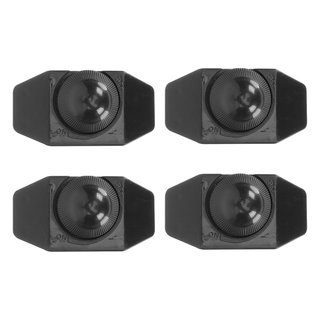 4pcs Interruptores de brillo de la lámpara de escritorio Interruptores de control de la lámpara de mesa Interruptores de intensidad