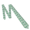 thumbnail image 4 of Naloa Cactus Plants Print Solid Color Tie Formal Necktie for Men，Suitable for business, daily life, work, 4 of 5