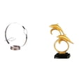 thumbnail image 1 of Portabotellas de vino,Soporte para botellas de vino,soporte para botellas de vino,estante de hierro,Decoración de gabinete de vino tinto de regalo de barra de cocina,Figura de, 1 of 8