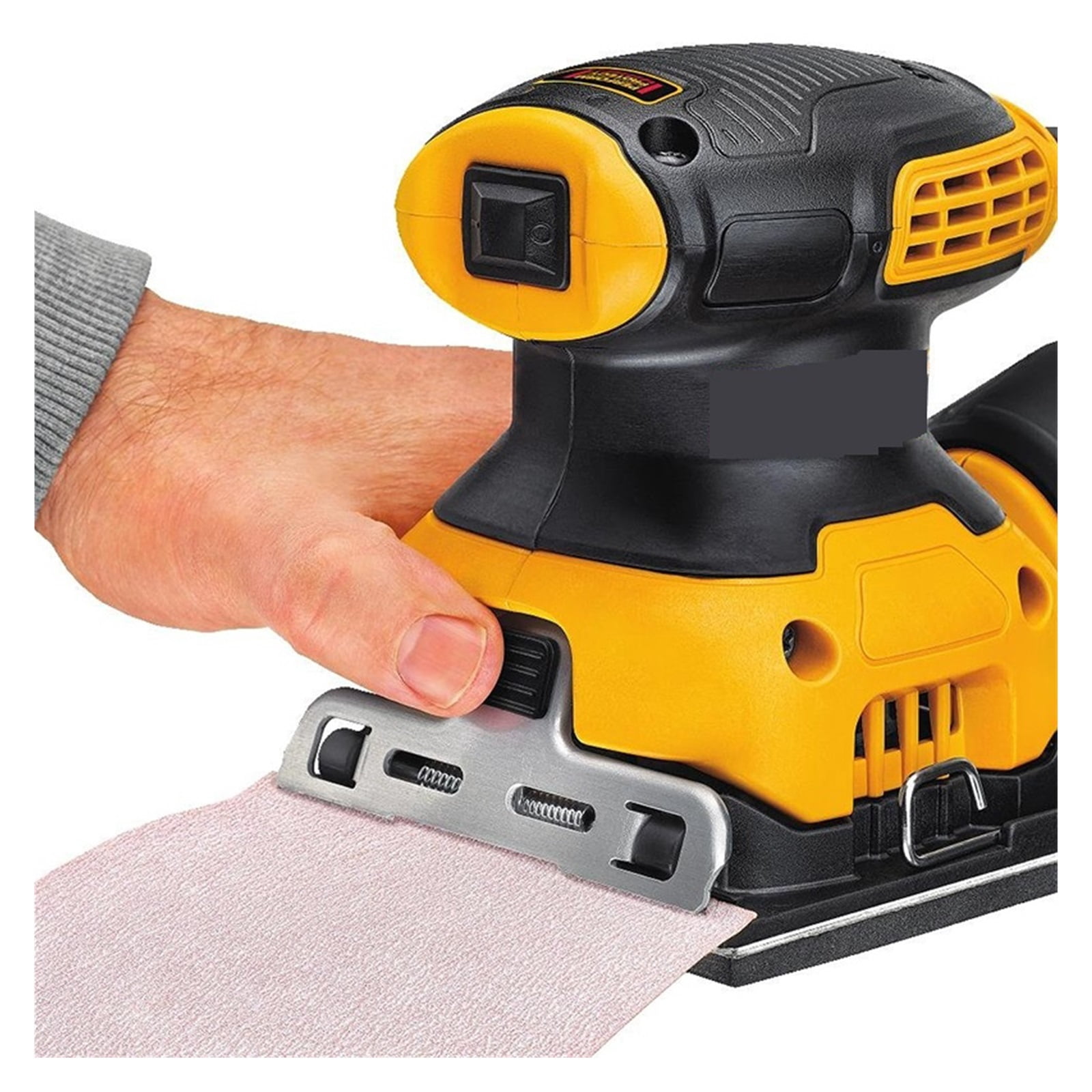 Electric Orbital Sander 1/4-Inch Sheet Handheld 230w Woodworking Electric Polishing Sandpaper Machine ,Equipment Stability