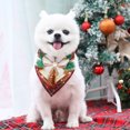 thumbnail image 4 of Dog Bandana Christmas Pet Scarf Triangle Pet Bandana, 4 of 5