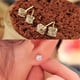thumbnail image 4 of Minnieouse 1 par de pendientes de cubo de diamantes de imitación de aleación brillante, pendientes de fiesta, Simple, joyería Unisex para Type6 NO6, 4 of 6