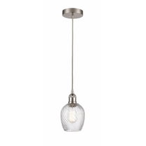 Innovations Lighting - Salina - 1 Light Cord Hung Mini Pendant In Industrial