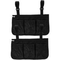 2 Pcs Mobility Scooter Seat Cover Walking Aid Wheelchair Storage Bag