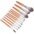 thumbnail image 2 of MAANGE 12pcs Beauty Brush Set Foundation Powder Blush Concealers Eye Shadow Makeup Brushes Kit, 2 of 14