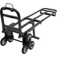 thumbnail image 5 of Stair Climbing Hand Truck, 460 lbs Load Capacity, Foldable Cart with Wheels for Stairs 3 Wheel Stair Climbing Cart Stair Climber Trolley Multipurpose Dolly for Warehouse Shopping, 5 of 9