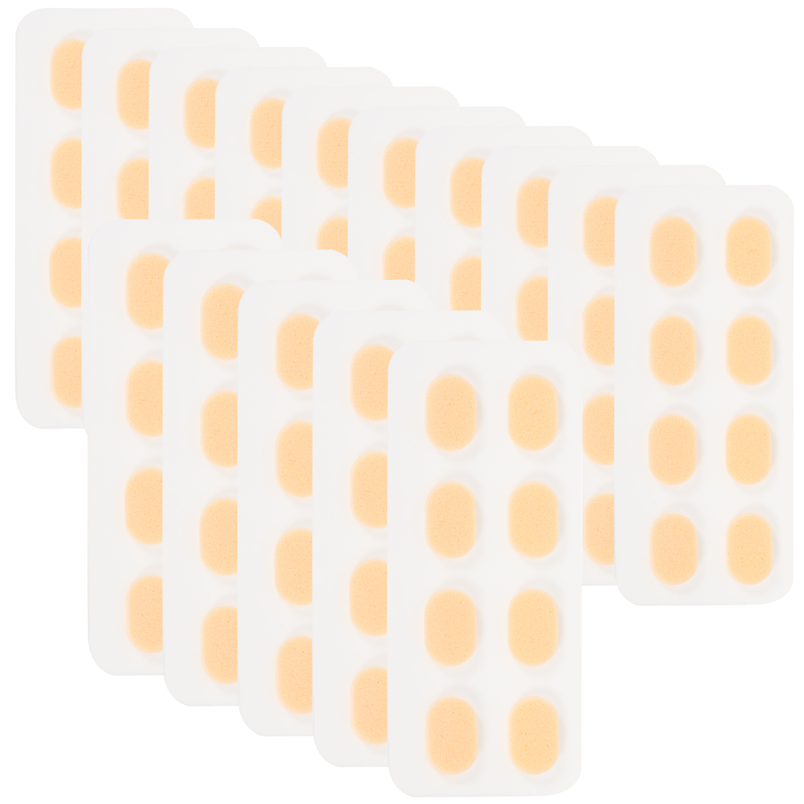 60 Pairs of Eyeglasses Nose Pads Sponge Nose Cushions Antislip Nose