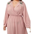 thumbnail image 2 of Vestido de Dama Extra Plus Sexi Elegante Para Fiesta Playa Dara Baby  Vest082, 2 of 4