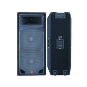 Mr. Dj COMSD15 Double 15-Inch 5000 Peak Momentary Power Speaker with 2-Inch 780W RMS Titanium Driver