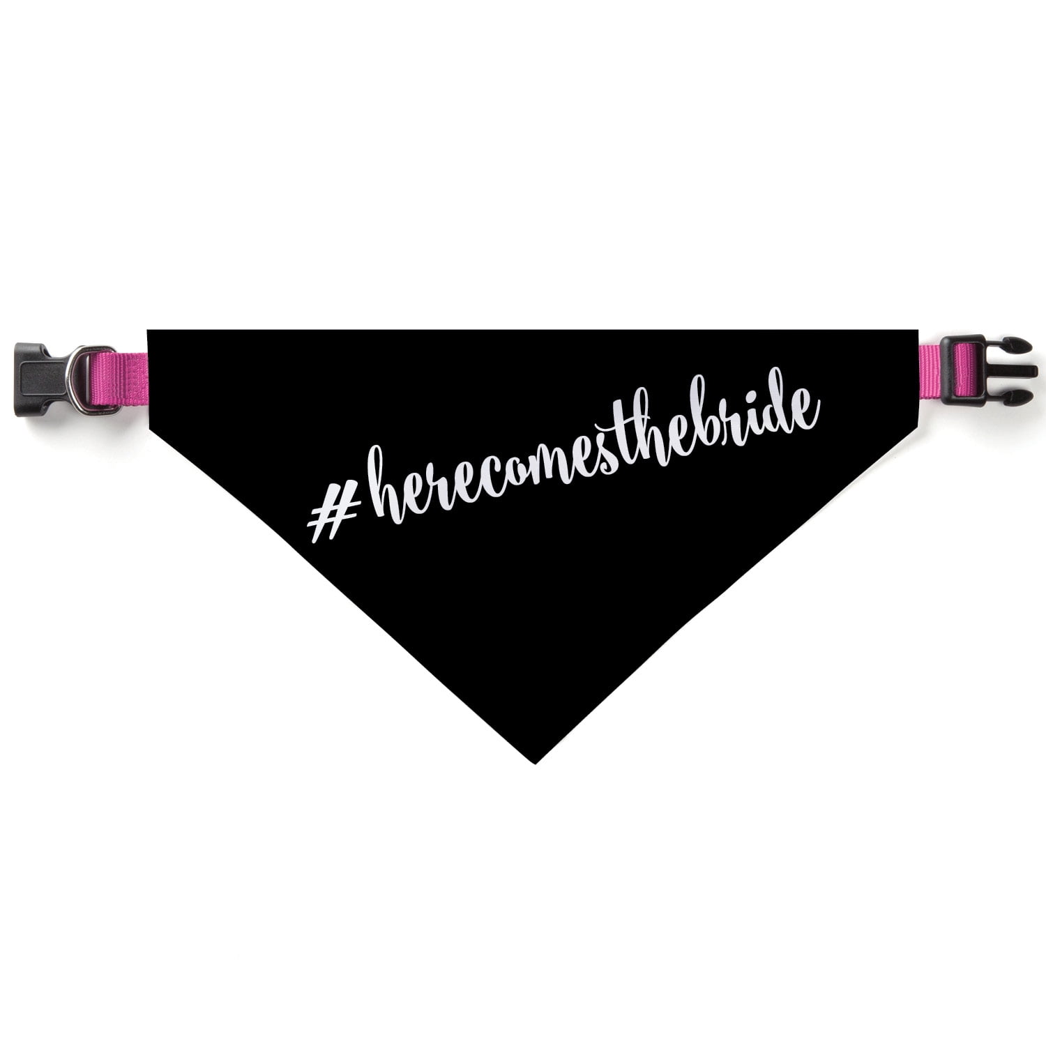 Hashtag Personalized Dog Bandana