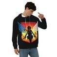thumbnail image 4 of Attack On Titan Men's Hoodie With Color Drawstrings Sweatshirt Hooded Pullover Print Winter Coat Jacket Small, 4 of 9