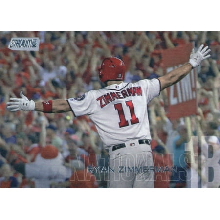 Ryan Zimmerman Baseball 2018 Topps Stadium Club #163 Ryan Zimmerman Washington Nationals Baseball Card - *GOTBASEBALLCARDS ()