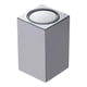 thumbnail image 1 of Porta palillos de acero inoxidable, dispensador de palillos, prensa manual para palillos de dientes Cuadrado, 1 of 9