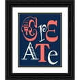 thumbnail image 1 of Robinson, Tamara 12x14 Black Ornate Wood Framed with Double Matting Museum Art Print Titled - Create, 1 of 4